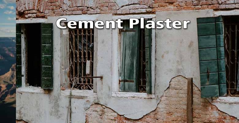 cement plaster
