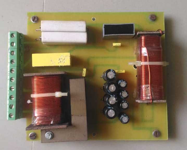 1500 Watt Cross Over Net Work PCB complete pcb